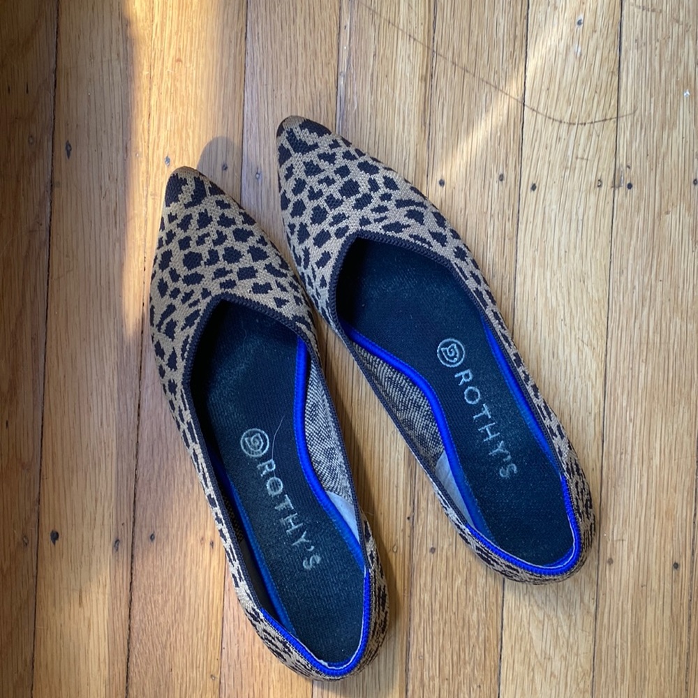 Rothy’s The Point Animal Print - 9.5
